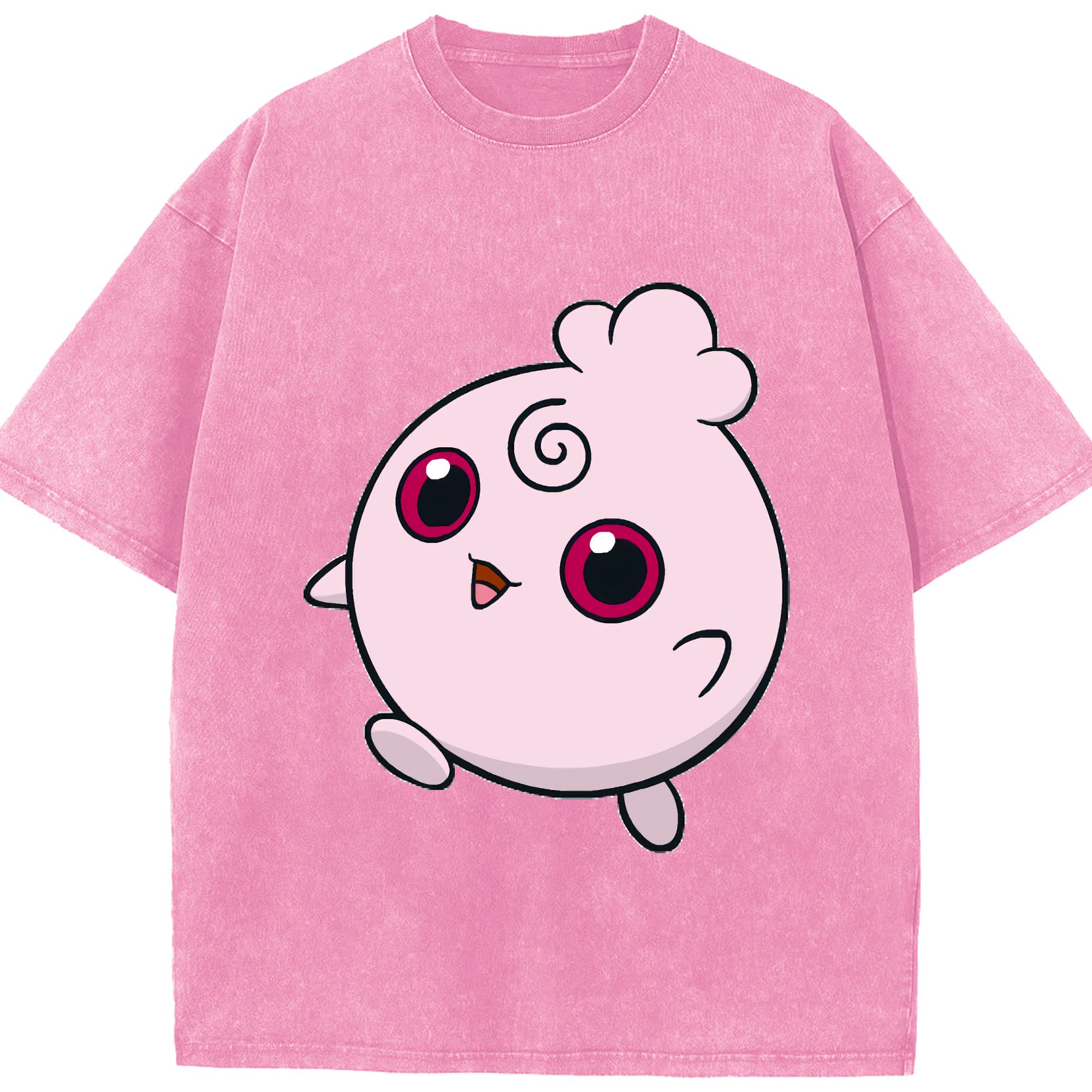 （画像用） ポケットモンスター Pokémon 綿100% ヴィンテージ風 半袖Tシャツ（フロントプリント）